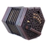 Lachenal twenty key concertina