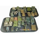 A collection of die cast and plastic military toys Condition reports are not available for our