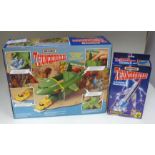 Boxed Matchbox Thunderbird 2 electronic play set, and electronic Thunderbird Condition reports are