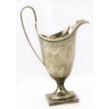 Silver helmet shaped cream jug Condition reports are not available for our Interiors Sale