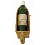 Bottle 1964 Château Grand St. Julien wine, bottled by Stowells in wicker pouring basket Condition