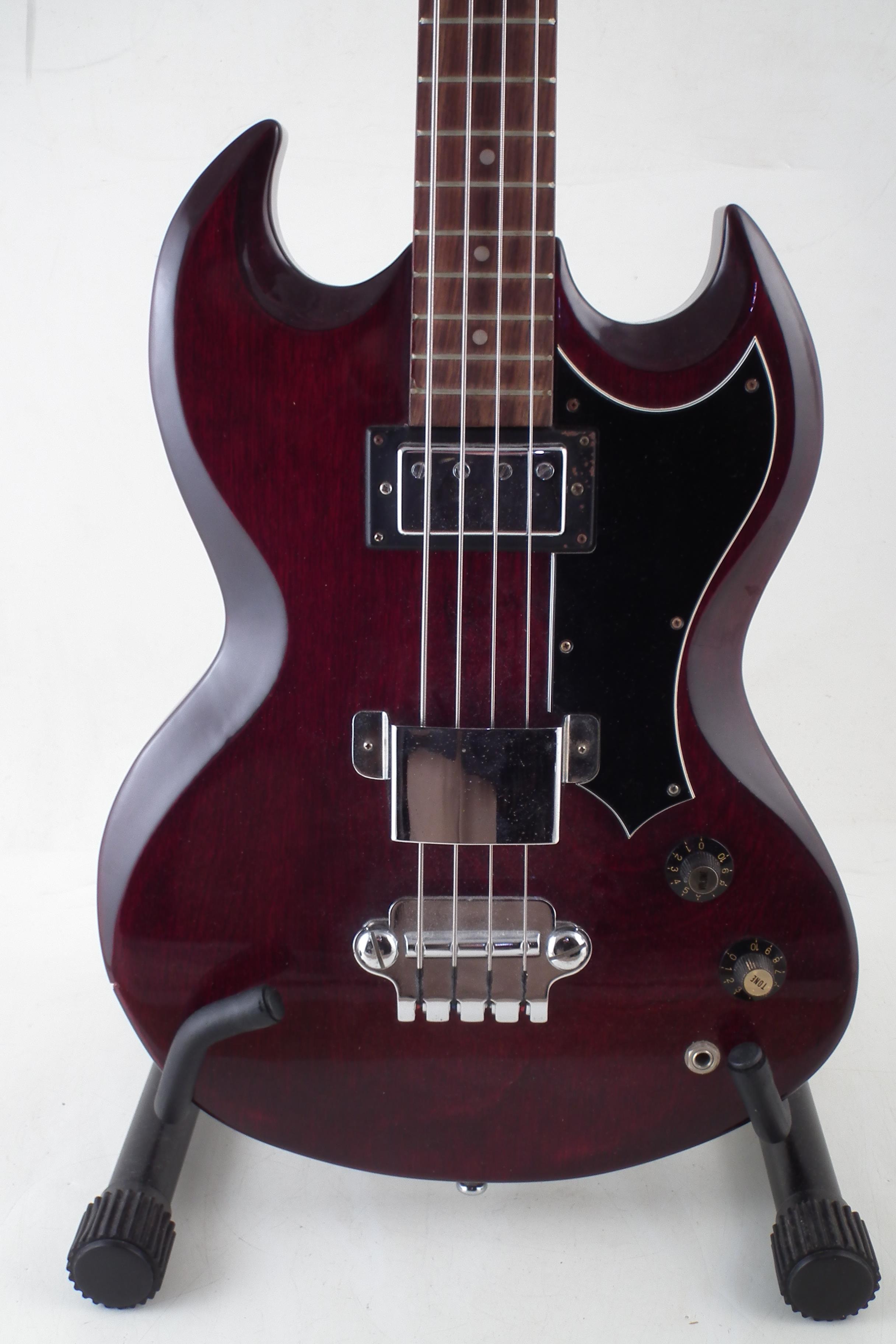 Avon SG Bass guitar. - Image 2 of 9