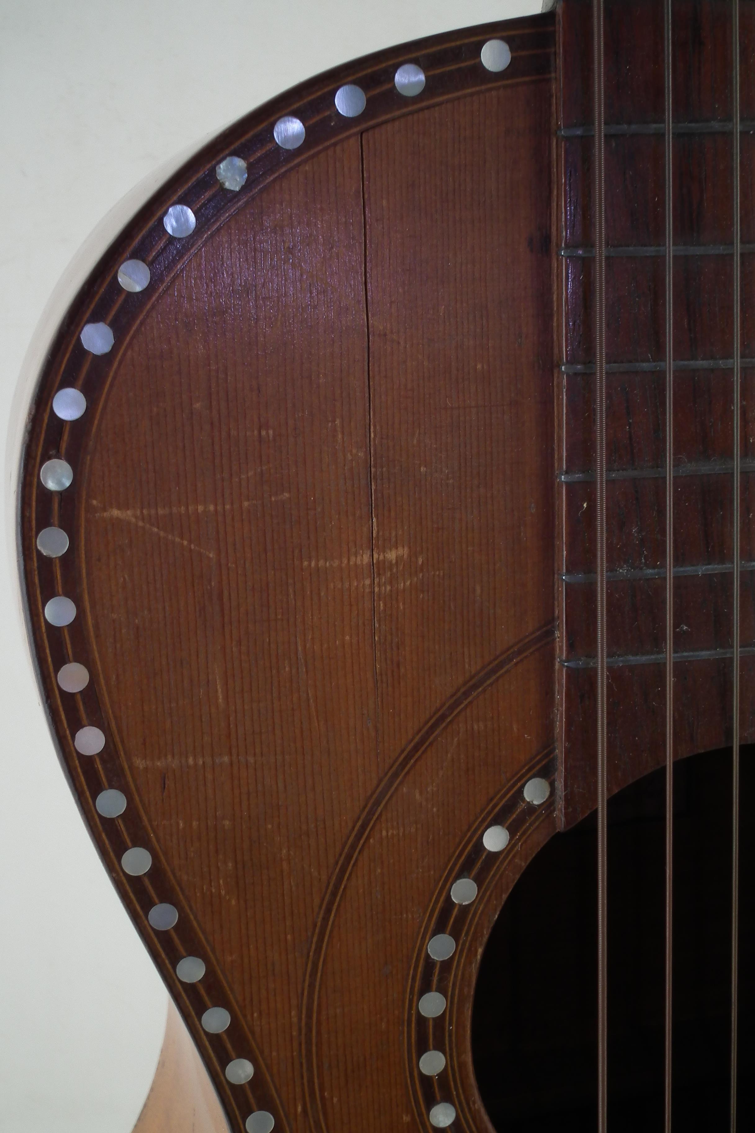 Panormo guitar in case - Image 4 of 19