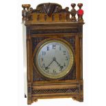 Victorian walnut cased 8-day bracket clock marked W&H ( Winterhalder & Hofmeier) Condition reports