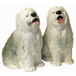 Two Beswick Sheepdogs (one with small chip to tongue) Condition reports are not available for our
