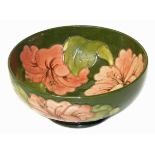 Moorcroft Hibiscus bowl Condition reports are not available for our Interiors Sale