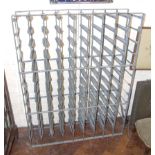 Galvanised wine rack Condition reports are not available for our Interiors Sale