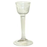 18th century fluted wine glasses Condition reports are not available for our Interiors Sale