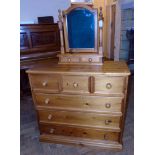 Modern pine dressing chest Condition reports are not available for our Interiors Sale