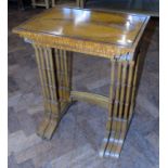 Nest of 4 satinwood tables Condition reports are not available for our Interiors Sale