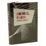 A George Orwell Animal Farm 1st Edition American- Facsimile dust wrapper Condition reports are not