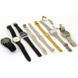 A selection of watches, to include Caiso, Accurist, Timex etc. Condition reports are not available
