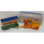 Boxed Dinky Supertoy (972) 20 ton lorry mounted crane "Coles" and boxed Dinky toys (505) Foden