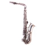 Conn C Melody Saxophone in case.