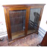 Early 20th century mahogany two-door bookcase 120cm wide Condition reports are not available for our