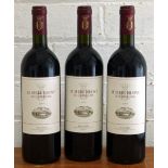 3 Bottles La Serre Nuove Dell’ Ornellaia Bolgheri Rosso Tuscany 2012