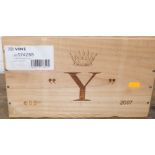 6 Bottles in OWC (Original wooden Case) ‘Y’ Ygrec de Chateau d’Yquem 2007