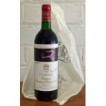 1 Bottle Chateau Mouton Rothschild Premier Grand Cru Classe Pauillac 1990 (vts)