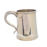 An Elizabeth II silver tankard,