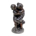 Late 19th century continental Spelter figure