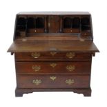 Late 18th century oak bureau