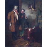 Henry Hetherington Emmerson, "The Cow Doctor", oil.