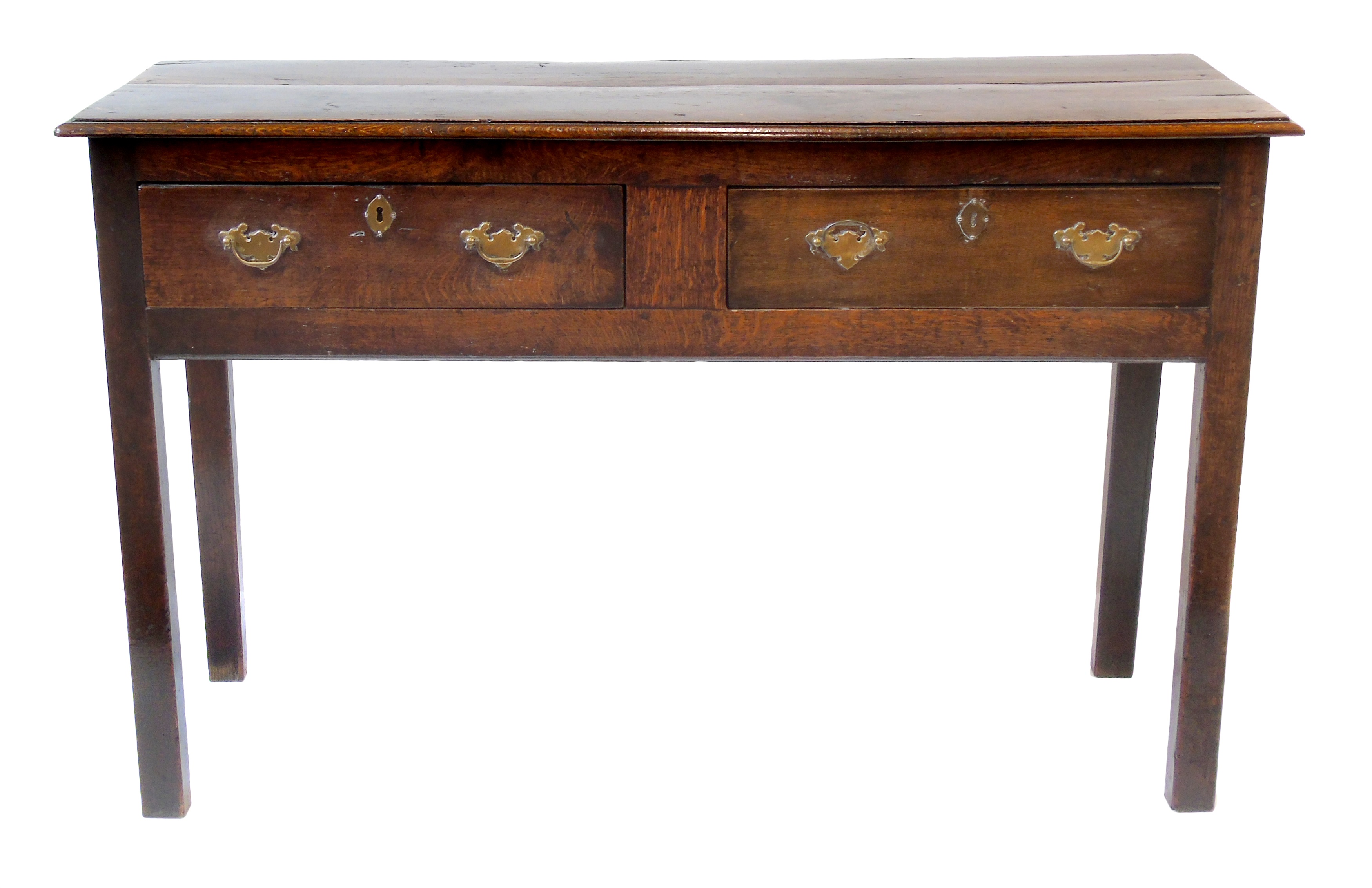 18th century oak dresser base