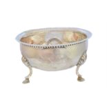 A George III Irish silver bowl,