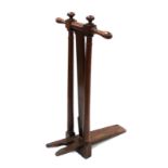 Victorian mahogany boot jack