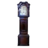 Victorian mahogany long-case clock of large proportions