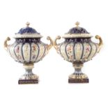 Pair of Royal Rudolstadt vases