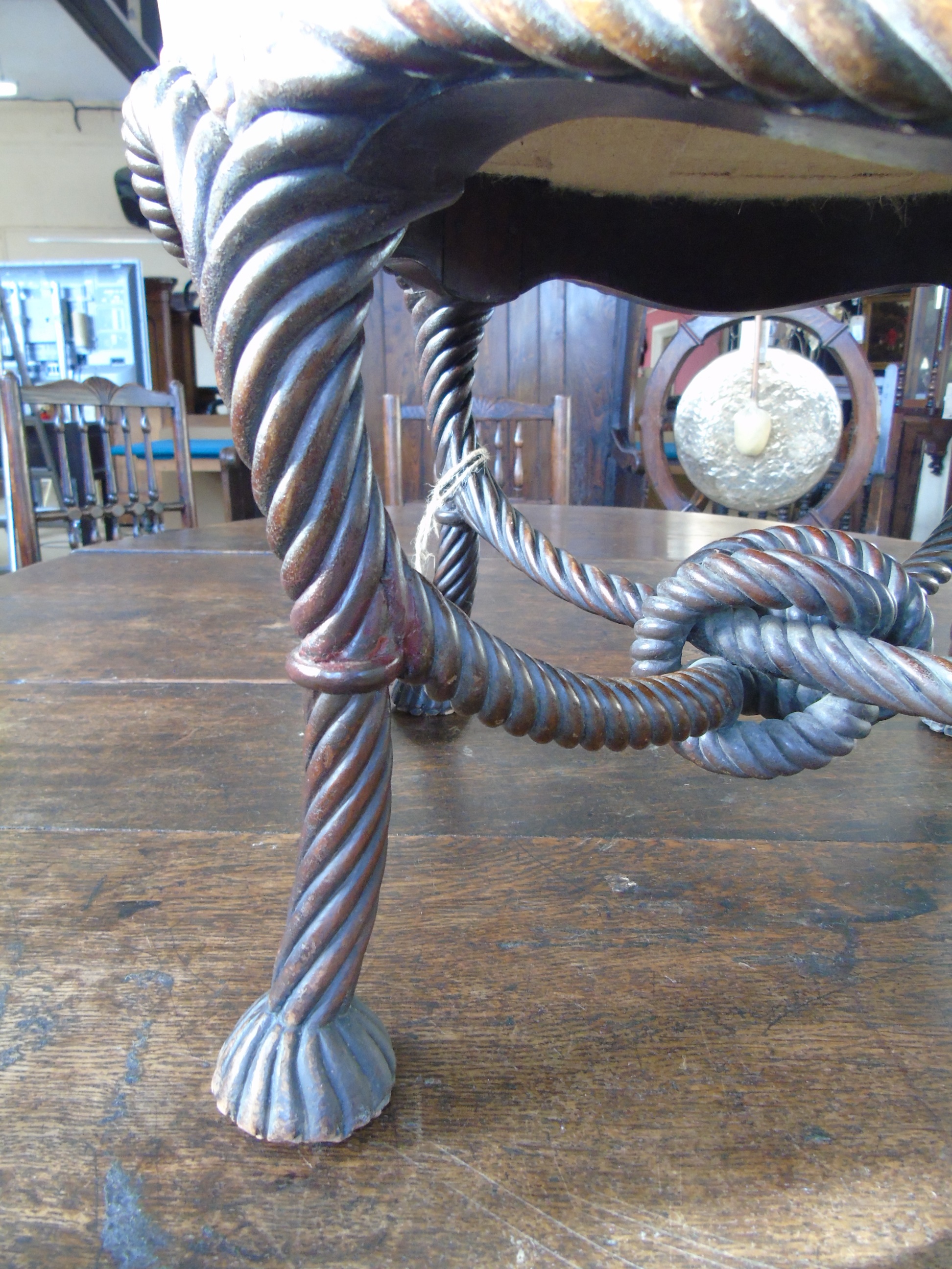 Regency mahogany stool - Image 5 of 5