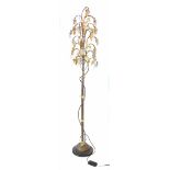 Floor standing lamp made in Murano, Venice, Italy.