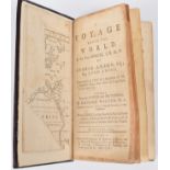 Walter, R., A Voyage Round the World, by George Anson, 1761, ninth edition, charts, map torn,