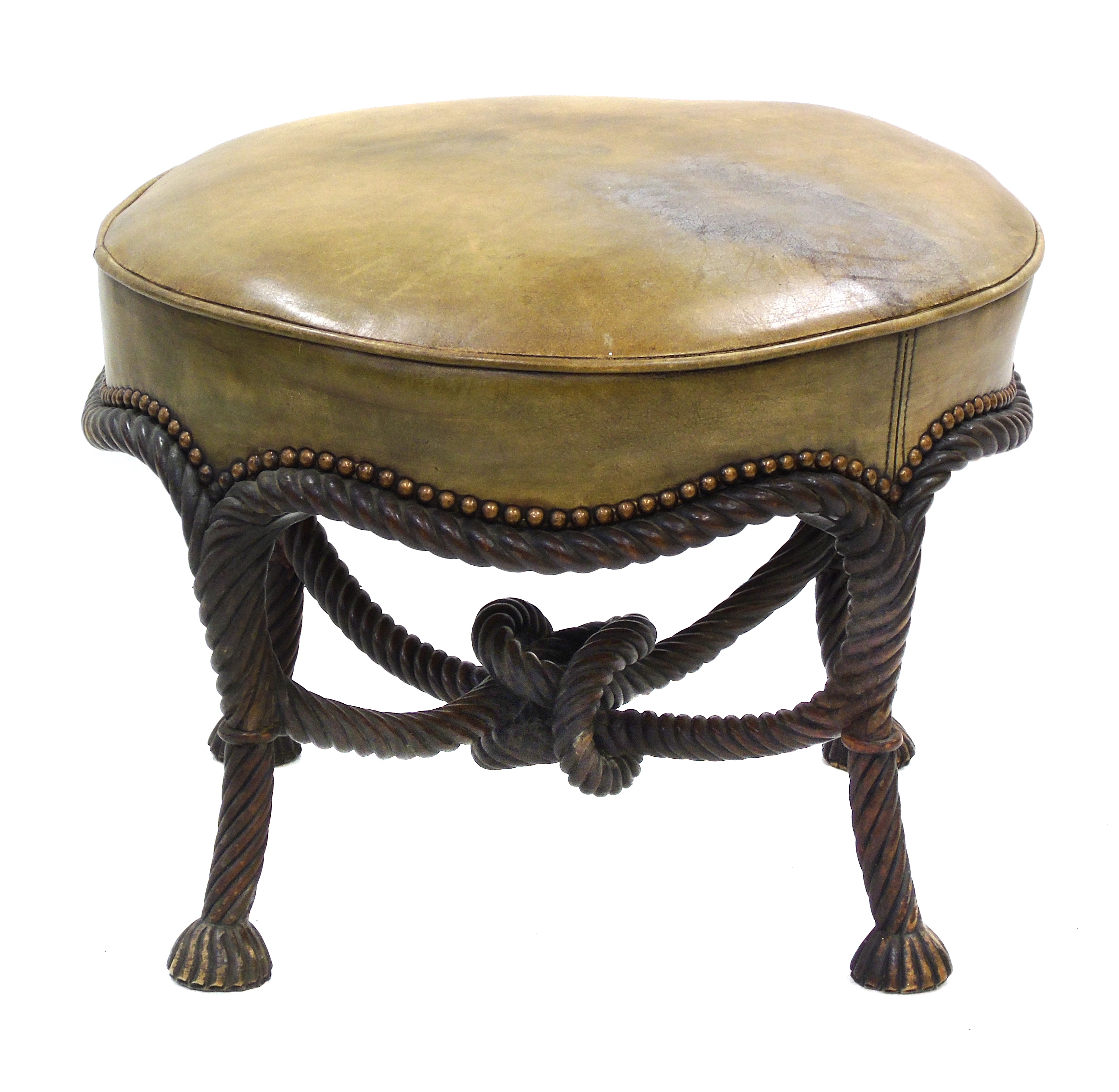 Regency mahogany stool