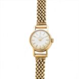 A 1960s ladies 9ct gold Eterna-Matic wristwatch,
