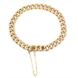 A chain bracelet,