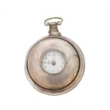 A George III pair cased silver pocket watch by Edward Thomas Loseby, Shiffnall,