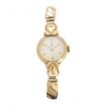 A mid 20th century ladies 9ct gold cased Tudor wristwatch,