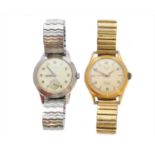 Two mid 20th century gents wristwatches,