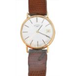 A 1970s 9ct gold cased Rotary wristwatch,