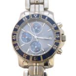 A stainless steel Festina chronograph quartz wristwatch,