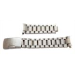 An Omega Seamaster Professional stainless steel watch bracelet,