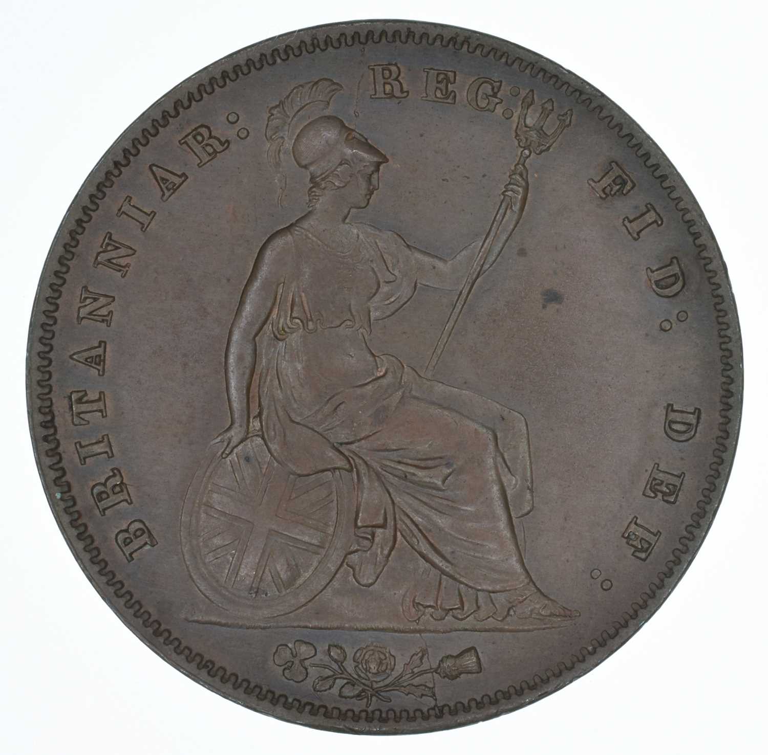 Queen Victoria, Penny, 1858, gEF. - Image 2 of 2