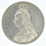 Queen Victoria, Halfcrowns, 1889, EF (2).