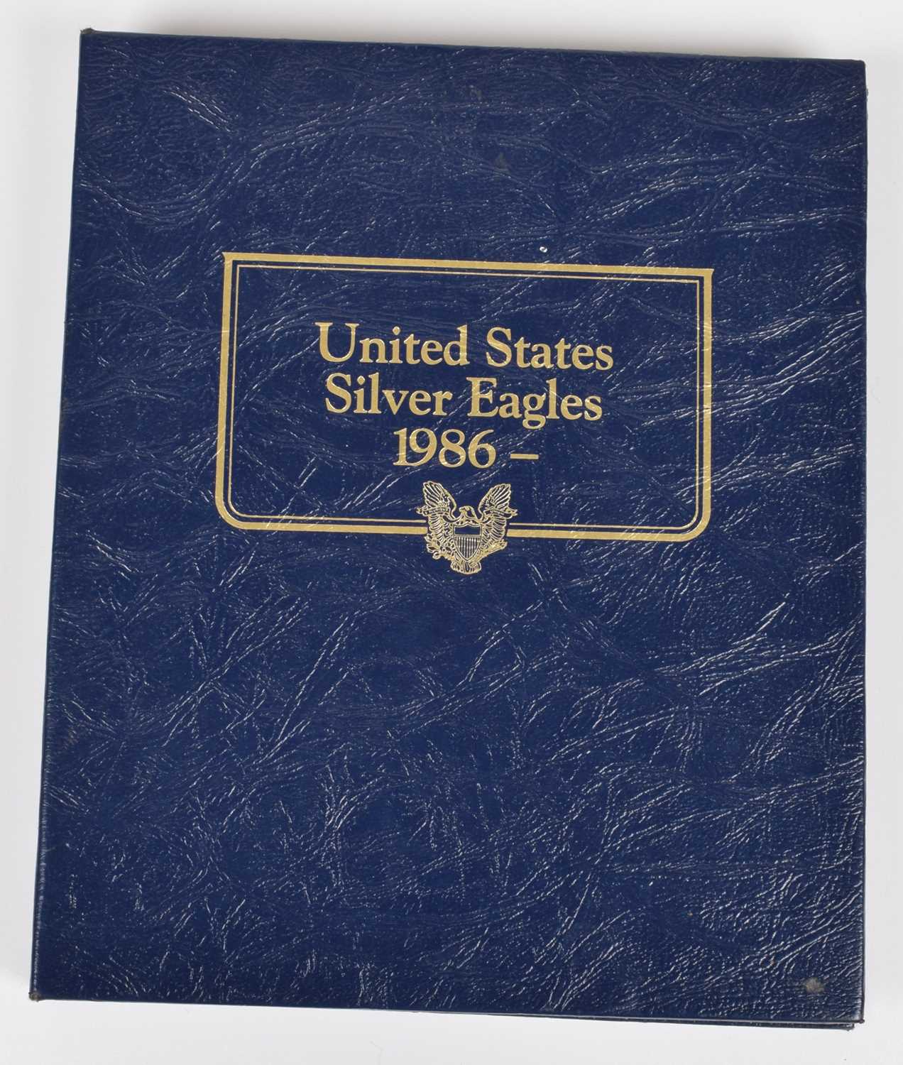 One album of United States Silver Eagles, 1986-2010. - Image 2 of 2