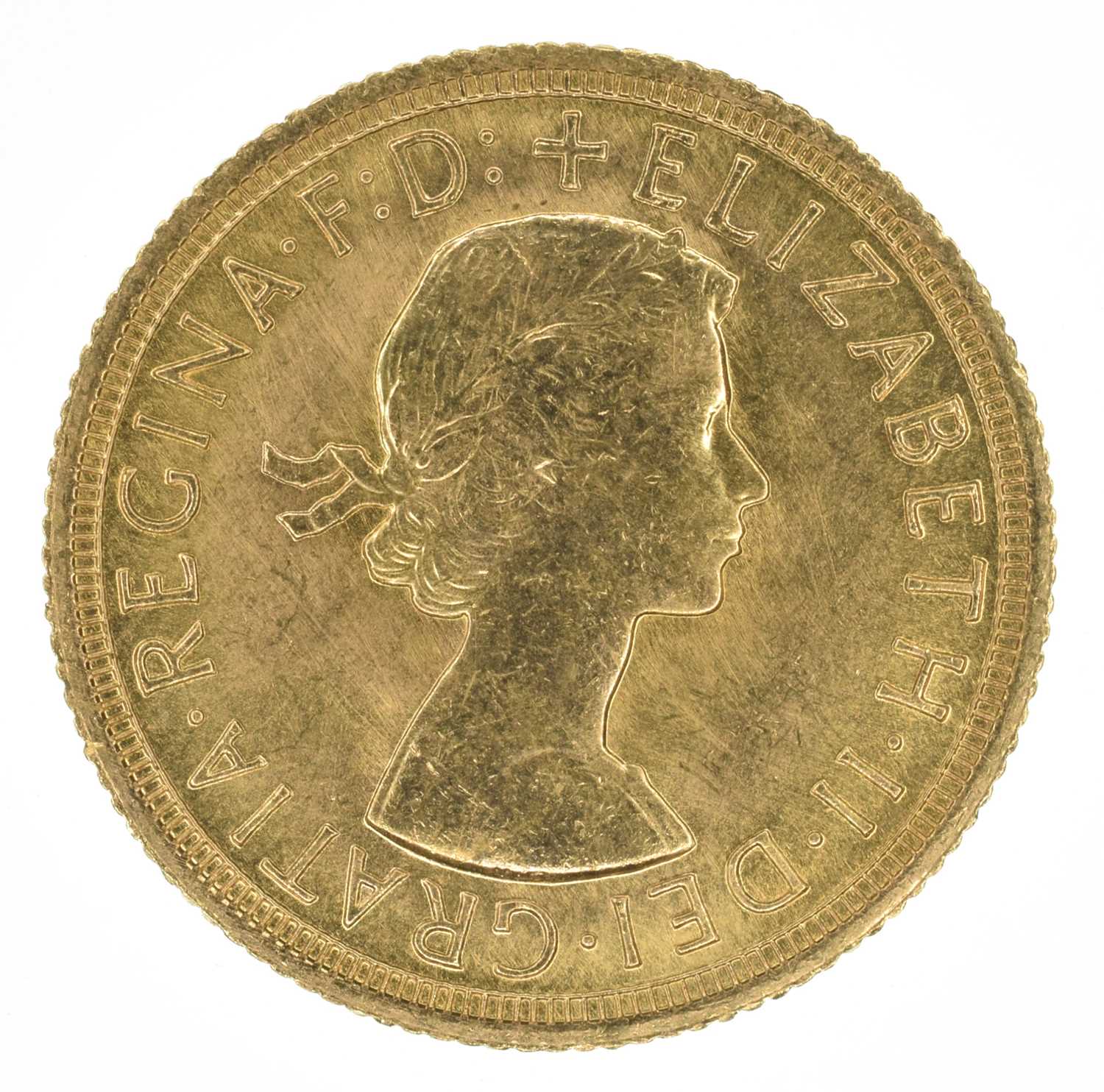 Queen Elizabeth II, Sovereign, 1966, EF (2). - Image 3 of 4