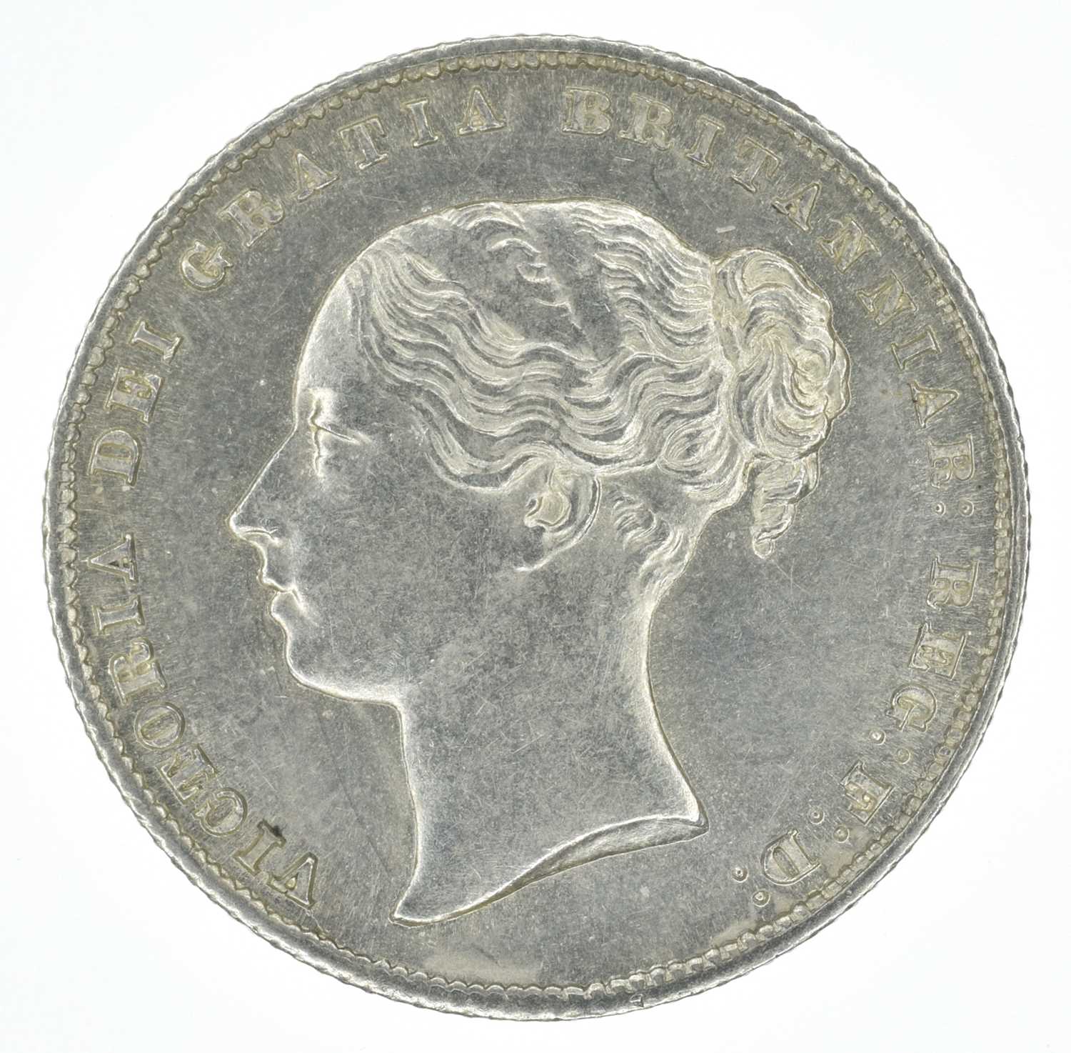 Queen Victoria, Shilling, 1859, gEF.