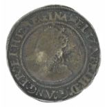 Selection of five historical silver coins to include Elizabeth I Sixpence.