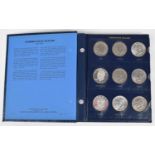 Album of Eisenhower Dollars, 1971-1978.